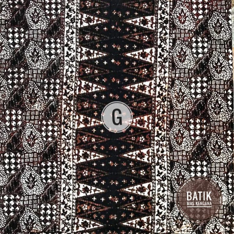 Sarung Batik Sogan Batangan 702 - BMK