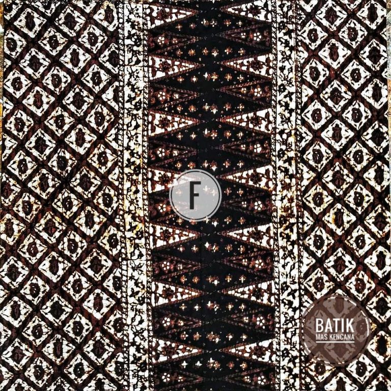 Sarung Batik Sogan Batangan 702 - BMK