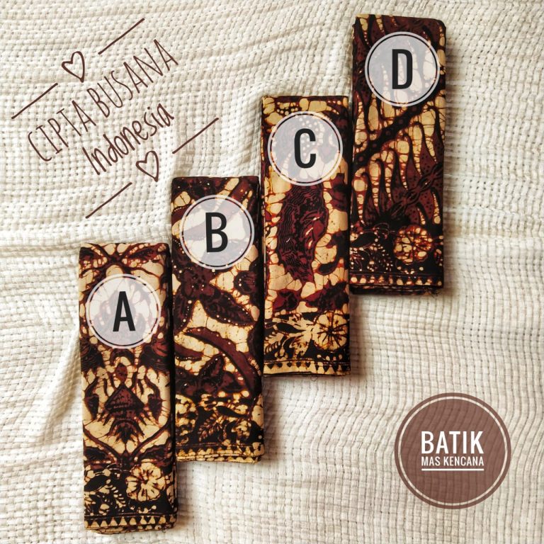 Sarung Batik Sogan Batangan 701 - BMK