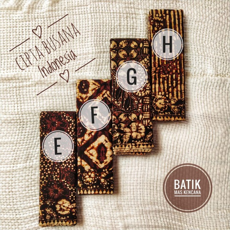 Sarung Batik Sogan Batangan 702 - BMK